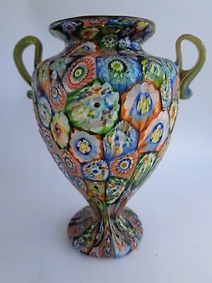 Murano Millefiori Vase - Arte Vetraria Muranese (AVeM) • $224.74