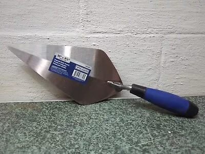 Vulcan Brick Trowel Mason Trowel 10 X4 7/8  Blue/black Ergo-soft Handle New • $18.99