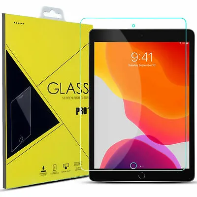 Tempered Glass Screen Protector For IPad 10.2 9th 8th 7th 6 5 4 3 2 1 Generation • £2.99