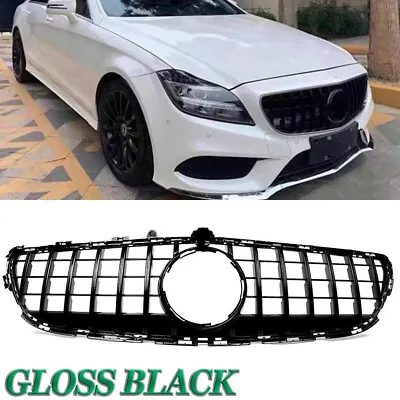 For 2015-2018 Benz W218 CLS-CLASS CLS400 CLS550 GT Look Front Grille Grill • $108.99