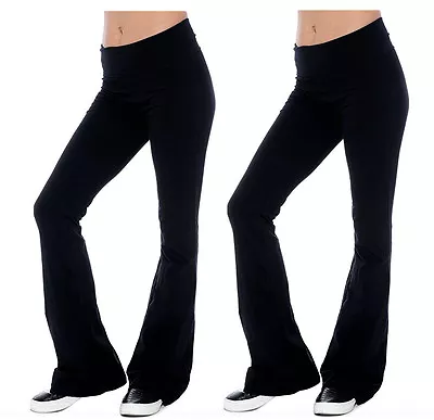 Mopas Womens Ladies Yoga Pants Boot Flare New Lounge Sports Lot Flare Leggings • $34.99