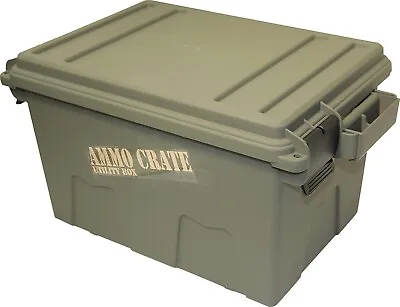 Military Ammo Box Plastic Mtm Storage Case Ammunition Utility Crate 65 Pounds • $28.99