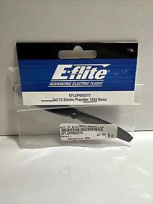 E-Flite EFLUP050275 5x2.75 Electric Propeller BEAST/CARBON CUB SS HH • $8.25