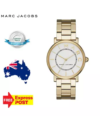 New Marc Jacobs Roxy Mj3522 Gold/white Womens Quartz Watch • $249.99