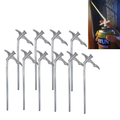 $6.39 • Buy 10PCS Spray Foam Replacement Tubes Nozzle Plastic Gap Filling Tube DIY Part Kits