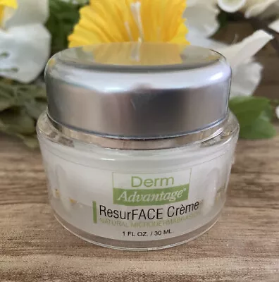 ResurFACE Creme Cream Natural Microdermabrasion Derm Advantage 1.0 Floz SALE! • $28