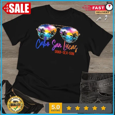 $5.90 • Buy Sunglasses Cabo San Lucas Mexico Vacation Family Group Vintage T Shirt Men Women