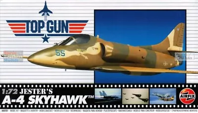 Airfix 1/72 Top Gun: Jester's A4 Skyhawk Fighter (D) Model Kit • $56.40