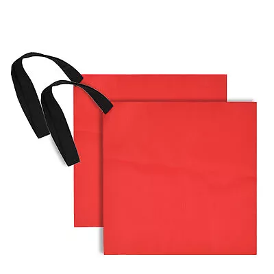 2pcs Kayak Tow Flags Red Safety Hooked Kayak Flag For Boat Canoe Trailer L8E8 • £7.13