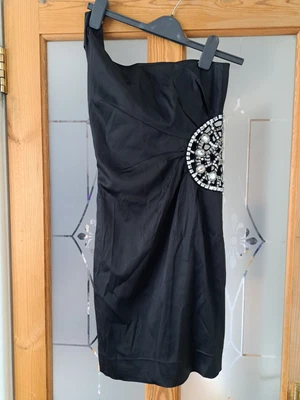 £5 • Buy Jane Norman Dress Prom/party Size 10 Cold Shoulder Delmonte Design Stunning Vgc 