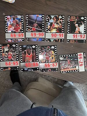 1999 Upper Deck Michael Jordan Retirement Open Box Complete Set - 23 Cards • $30