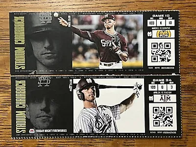 Mississippi State Baseball Collectible Stubs Jordan Westburg Baltimore Orioles • $10.99