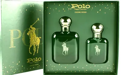 $75.95 • Buy Ralph Lauren Polo Cologne Intense 2 Piece Gift Set For Men New In Box Exc Deal