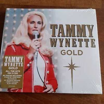 Tammy Wynette - Gold 3 CD All The Hits New And Sealed 60 Tracks • £3.50