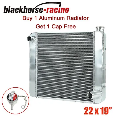 For Chevy GM SBC BBC 22 X19  Universal High Performance Aluminum Racing Radiator • $89.99