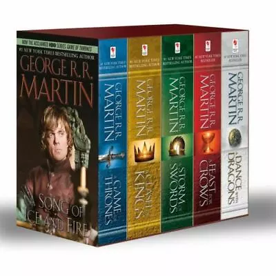 A Song Of Ice And Fire Ser.: George R. R. Martin's A Game Of Thrones 5-Book... • $45