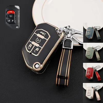TPU Car Remote Smart Key Fob Case Cover Holder For Jeep JT Gladiator Wrangler JL • $21.50