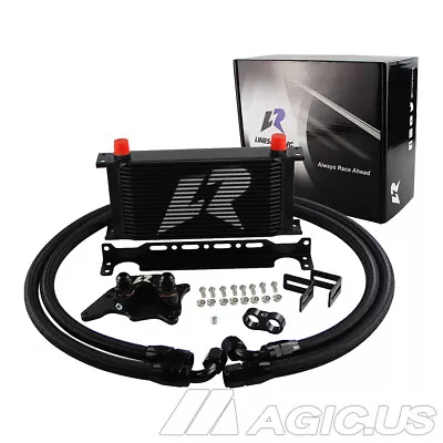 19 Row Oil Cooler Kit For BMW Mini Cooper S Supercharger Engine R56 Turbo 1.6L • $139.09