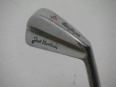 Macgregor Jack Nicklaus Muscle Back Blade 4 Iron Regular Flex Steel Very Nice!! • $19.99