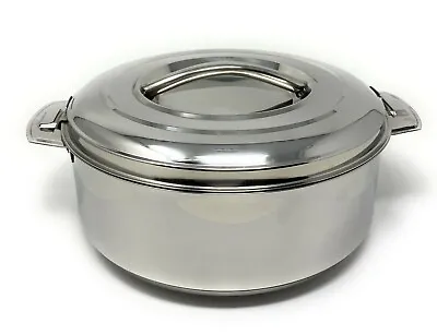 £52.97 • Buy Insulated Thermal Hot Pot Serving Dish Stainless Steel Hot Or Cold 5L 7.5L 10L