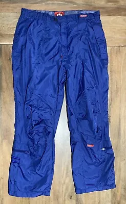 Vintage Marvel Ecko Wolverine Snow Boarding Ski Pants Nylon Y2K Retro Mens 38x31 • $120