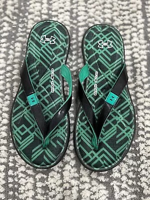 Under Armour Marbella 4 D Foam Thong Slippers Flip Flops Size 9 Unisex • $24.99