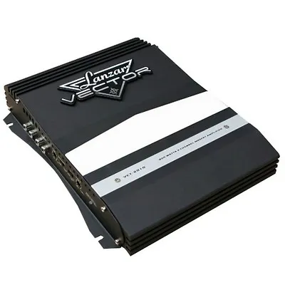 Amplifier Lanzar VCT2010 Vct 2010 2 Channels 800 Watt Ultra Slim Counters Dive • £103.14