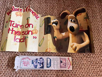 Rare Vintage Wallace & Gromit Car Windscreen Sunshade -  Turn On The Sun Lad!” • £19.99