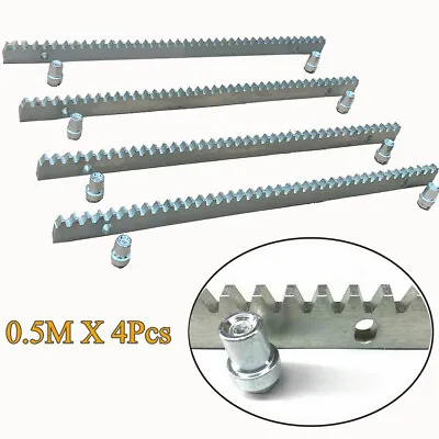 £37.31 • Buy 2m Automatic Sliding Gate Tooth Gear Rack Rail Track For Sliding Gate Motor Open