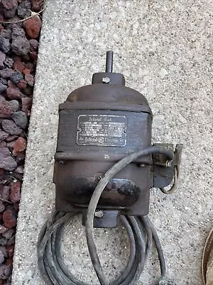 $39.97 • Buy Vintage Leland Electric Motor 1Phase 1/6 HP 115V/230V 1725RPM - Runs