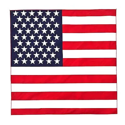 £2.78 • Buy USA America Flag Bandanna Head Wear American Bandana Bands Scarf Neck Wrap 