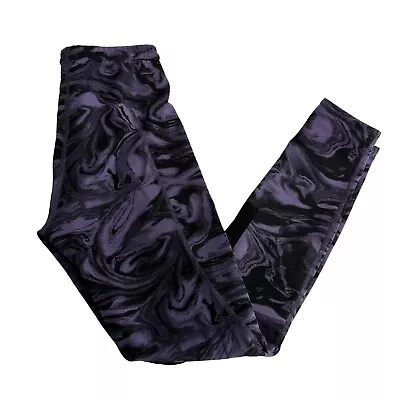 Kerrits Leggings Breeches Equestrian Riding Purple Black Pants • $29.99