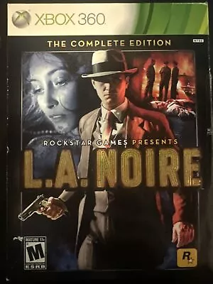 L.A. Noire -- Complete Edition (Microsoft Xbox 360 2011) CIB • $5