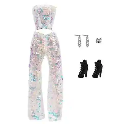 Multi-Color Sequin Clothes Set For 11.5  Doll Outfits 1/6 BJD Dolls Accessories • $4.93