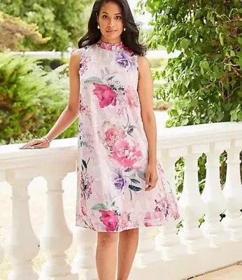 Jacquard Print Swing Dress By Kaleidoscope - Size 26 - BNWT - RRP £60 • £35