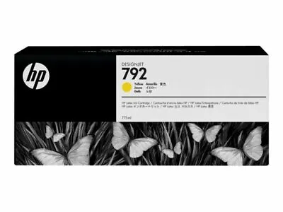 HP 792 775ml Latex Ink Cartridge - Yellow (CN708A) • $250