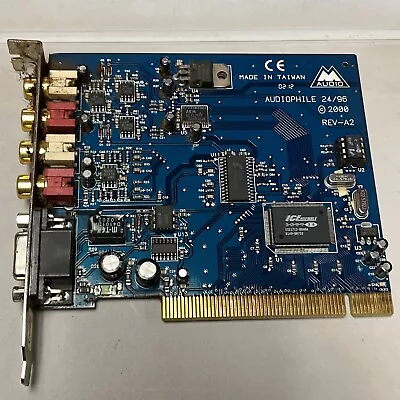 2000 M-Audio Audiophile 24/96 PCI Internal Audio Card Rev-A2 • $29.95