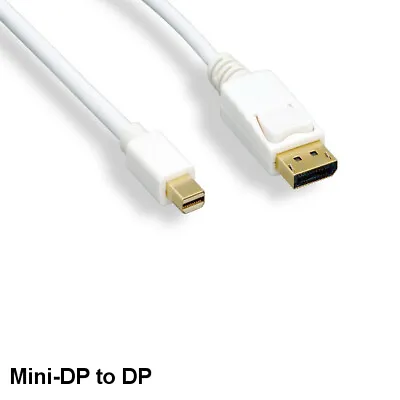 6' Mini DisplayPort To DisplayPort Cable Male/Male 32AWG GoldPlated HD 4K DP1.1 • $10.32