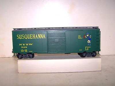 O SCALE 2-RAIL WEAVER (?) BOXCAR NEW YORK SUSQUEHANNA And WESTERN NYSW 529 • $40