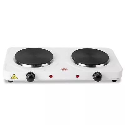 2000W Portable Electric Double Burner Hot Plate Cooktop Kitchen Cooking Stove US • $39.99