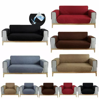 $11.65 • Buy Waterproof Reversible Chair Sofa Cover Couch Slipcover Pet Kids Protector Mat