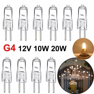 £2.49 • Buy 10X G4 Halogen Capsule LED Light Bulb Replace Bulbs Lamps AC 2Pin - 12V 10W-20W