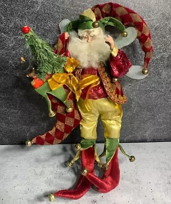 RARE Limited Edition Mark Roberts - Large 18  Stocking Fairy - Tree & Candy Cane • $95