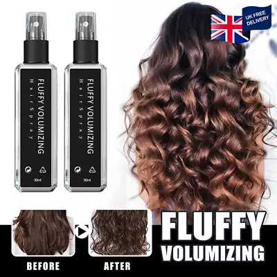 Fluffy Volumizing Hair Spray Extra-Volume Magic Styling Thickening Spray Gel • £3.49