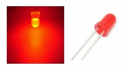 10-1000pcs 3mm LED Light Emitting Diodes Red Lights DIY Kit US Fast Ship • $3.39