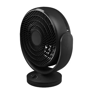 Turbo Force Oscillating Floor Fan Black  Airflow Home • $54.99