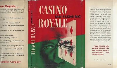 Ian Fleming - Casino Royale - 1st 1954 True 1st State Ultra-rare Dust Jacket Npc • $2999.99