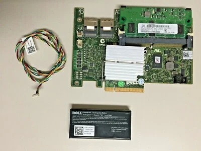 $49.99 • Buy Dell PERC H700 SAS RAID CONTROLLER 512GB CACHE Dell P/N 039H7H & 0NU209 Battery