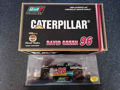 Nascar Caterpillar David Green 96 1:24 Scale Model Car With Box In Vgc • £49.99