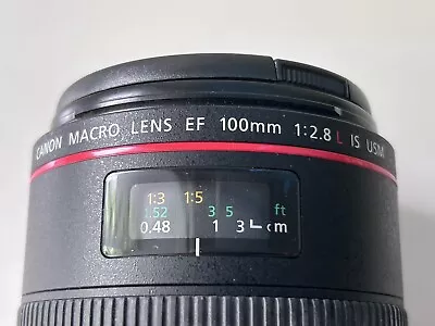 Canon EF 100mm F/2.8L IS USM Macro Lens • $599